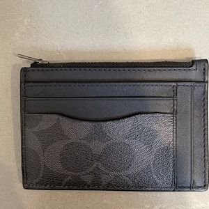 Coach card holder, mini wallet